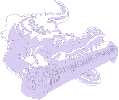 Garage door services and repair logo