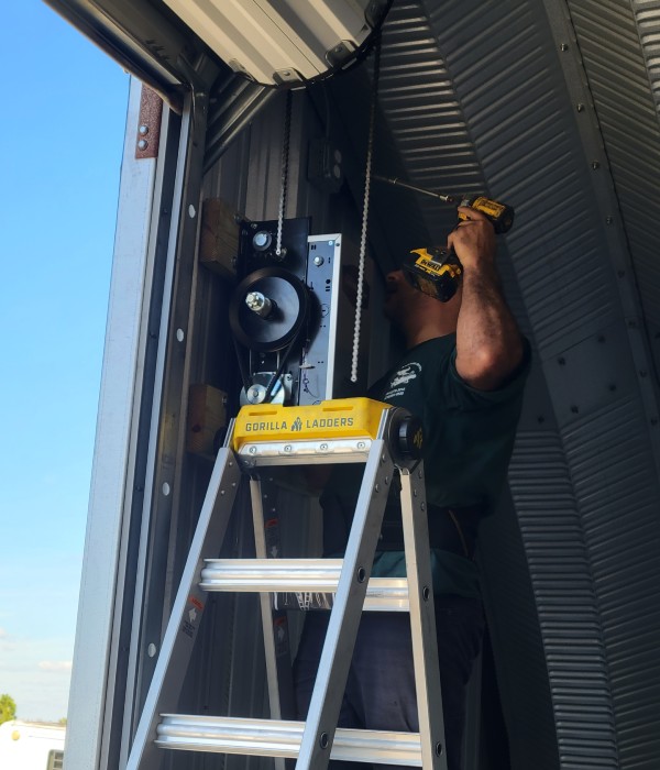 Garage door installation completed in Sarasota, FL by Gator Garage Door Services